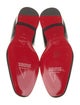 Christian Louboutin Patent Leather Tassel Accents Slippers