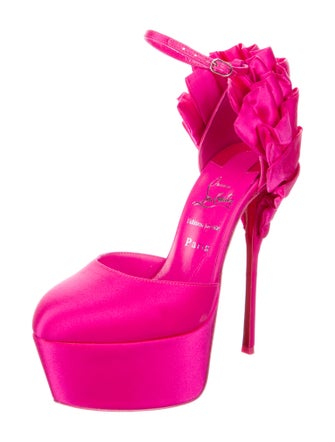 Christian Louboutin Velvet D'Orsay Pumps