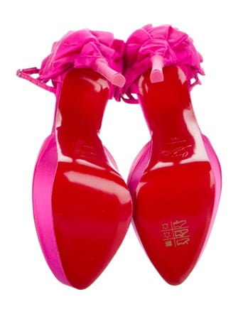 Christian Louboutin Velvet D'Orsay Pumps