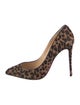 Christian Louboutin Ponyhair Animal Print Pumps
