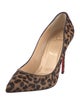 Christian Louboutin Ponyhair Animal Print Pumps