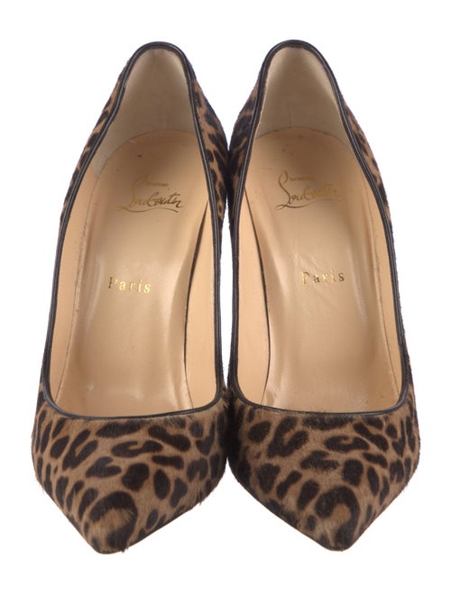 Christian Louboutin Ponyhair Animal Print Pumps
