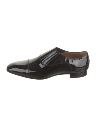 Christian Louboutin Patent Leather Dress Loafers