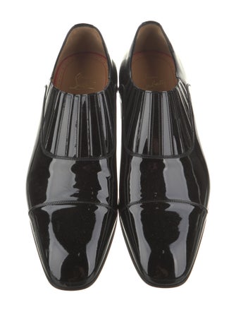 Christian Louboutin Patent Leather Dress Loafers