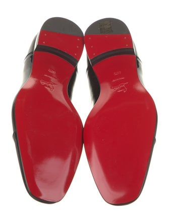 Christian Louboutin Patent Leather Dress Loafers