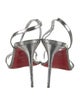 Christian Louboutin Leather Slingback Sandals