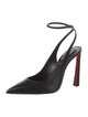 Christian Louboutin Leather Slingback Pumps