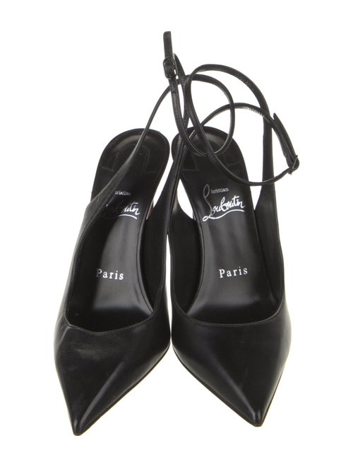 Christian Louboutin Leather Slingback Pumps