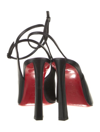Christian Louboutin Leather Slingback Pumps