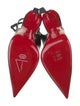 Christian Louboutin Leather Slingback Pumps