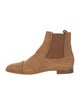 Christian Louboutin Rockstud Spike Suede Chelsea Boots