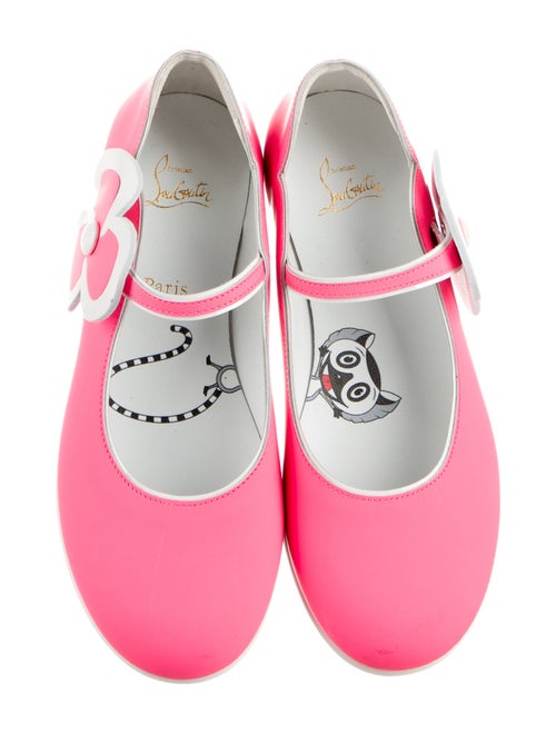 Christian Louboutin Girls' Leather Ballet Flats