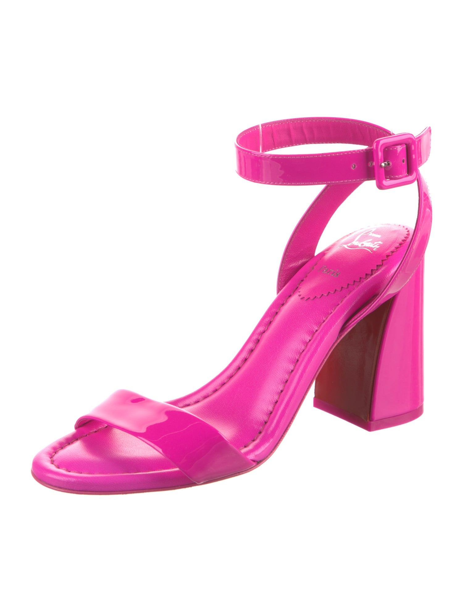 Christian Louboutin Patent Leather Sandals