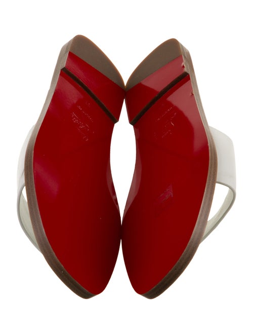 Christian Louboutin Leather Slides