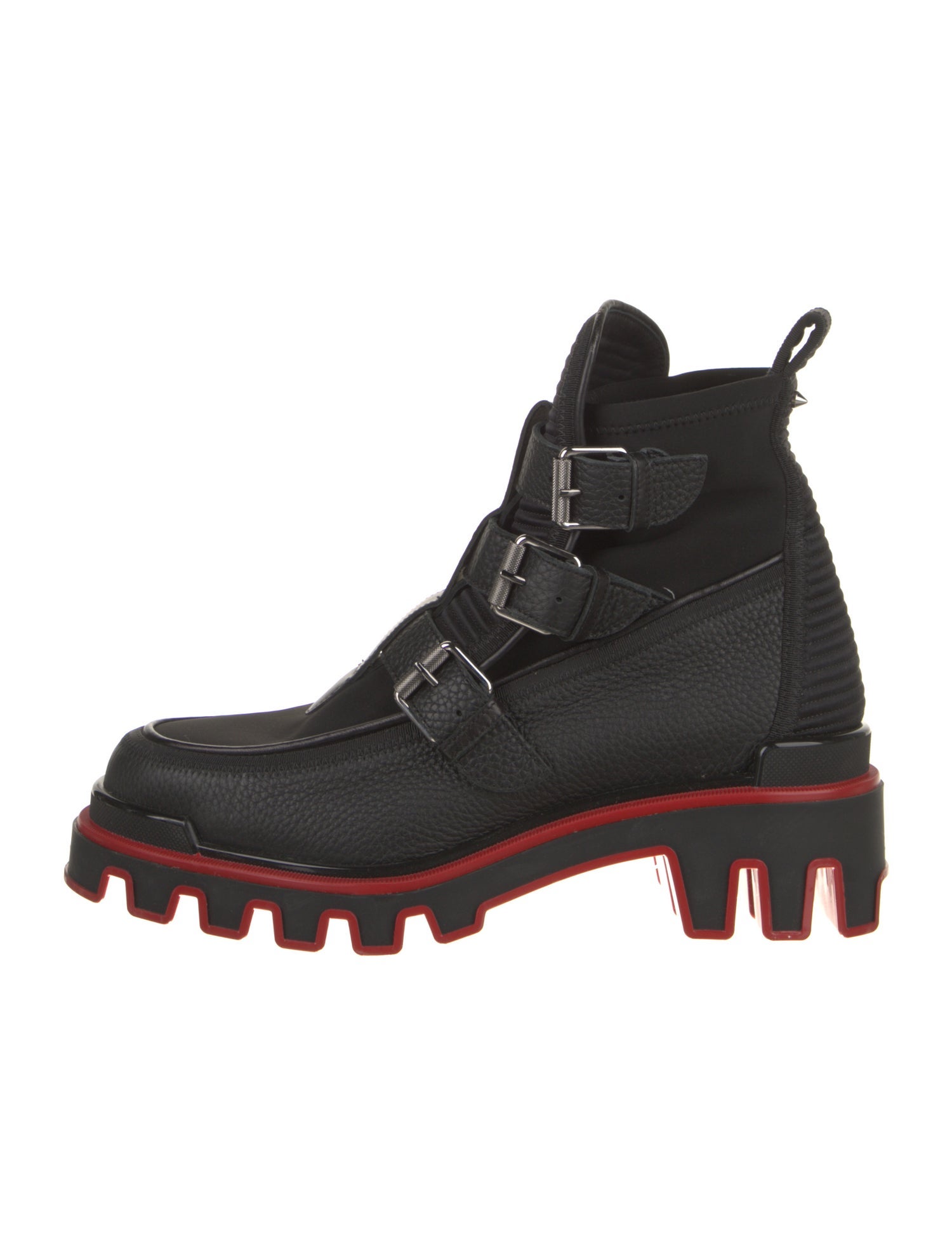 Christian Louboutin Leather Hiking Boots