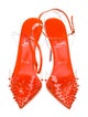 Christian Louboutin Printed Studded Accents Pumps