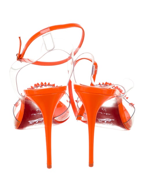 Christian Louboutin Printed Studded Accents Pumps