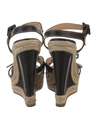 Christian Louboutin Leather Espadrilles
