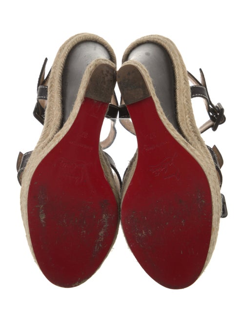 Christian Louboutin Leather Espadrilles
