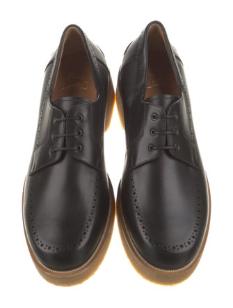 Christian Louboutin Leather Derby Shoes