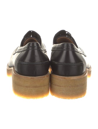 Christian Louboutin Leather Derby Shoes