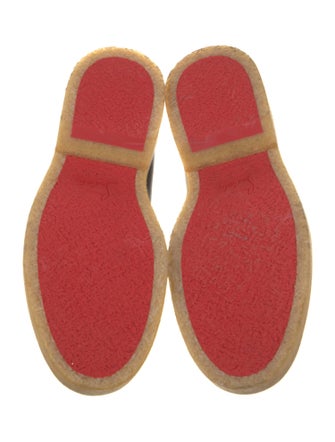 Christian Louboutin Leather Derby Shoes