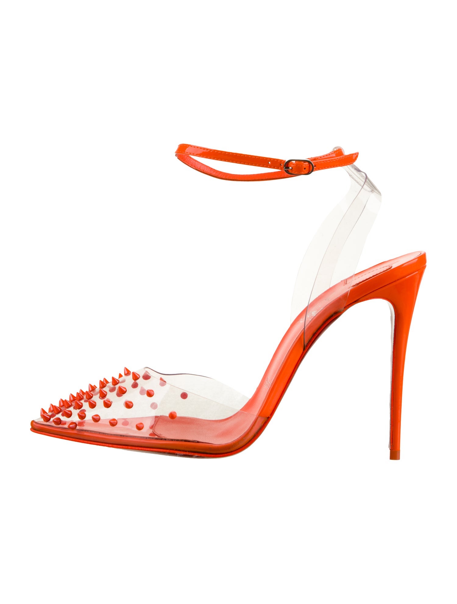 Christian Louboutin Studded Accents Slingback Pumps
