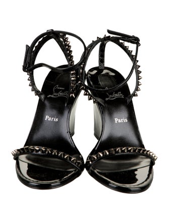 Christian Louboutin Patent Leather Sandals