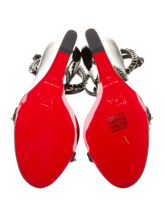 Christian Louboutin Patent Leather Sandals