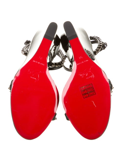 Christian Louboutin Patent Leather Sandals