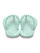 Christian Louboutin Rubber Studded Accents Flip Flops