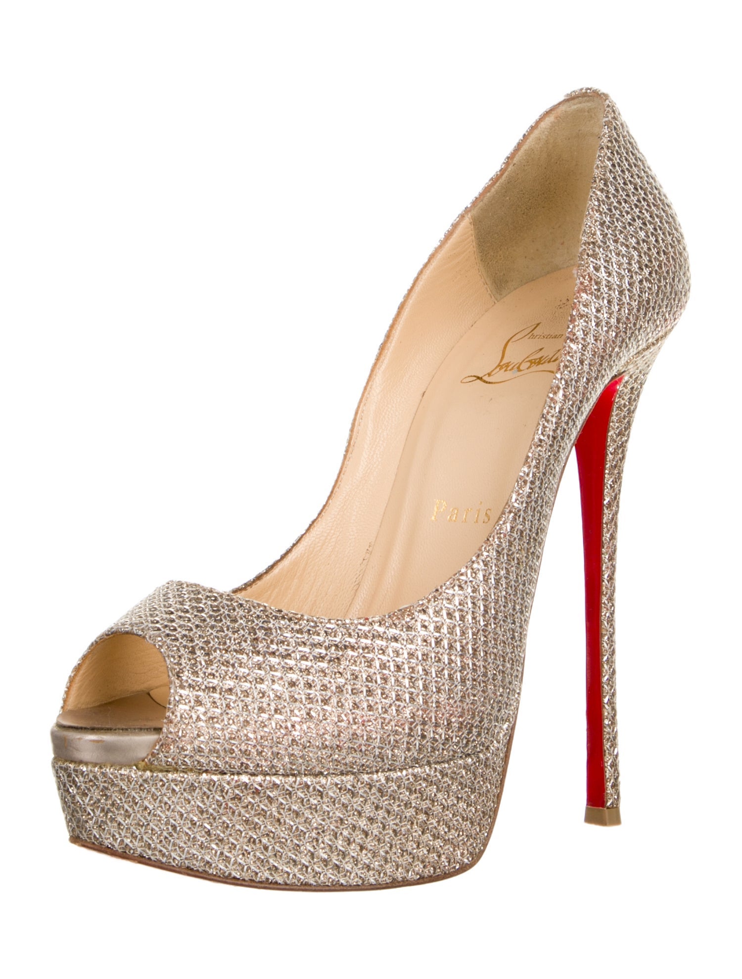 Christian Louboutin Glitter Pumps