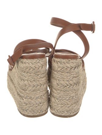 Christian Louboutin Leather Espadrilles