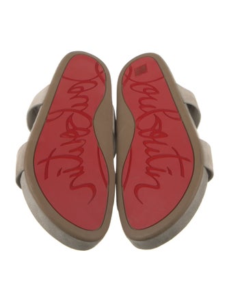 Christian Louboutin Suede Sandals
