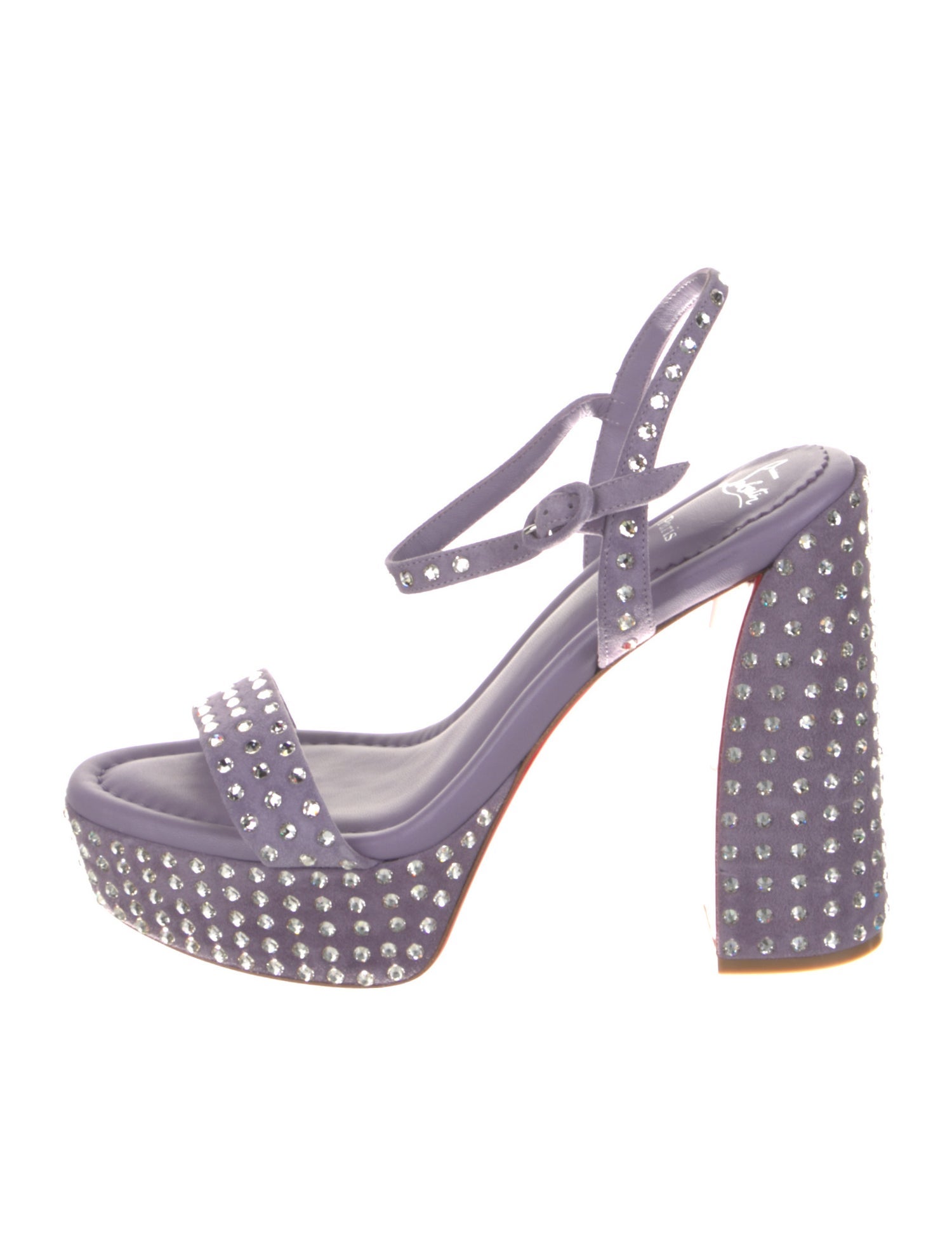 Christian Louboutin Leather Slingback Sandals