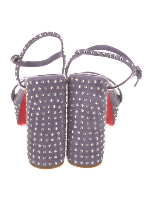 Christian Louboutin Leather Slingback Sandals