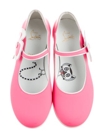 Christian Louboutin Girls' Leather Ballet Flats
