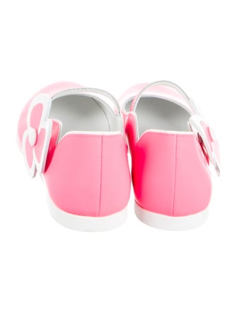 Christian Louboutin Girls' Leather Ballet Flats