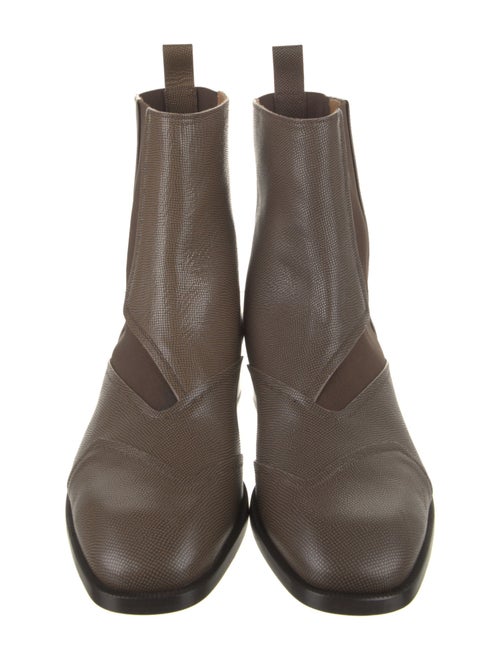Christian Louboutin Leather Chelsea Boots