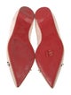Christian Louboutin Leather Studded Accents Flats