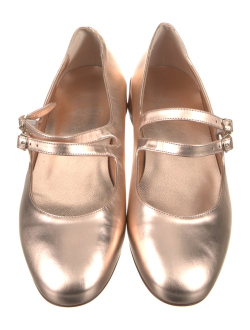 Christian Louboutin Leather Mary Jane Flats
