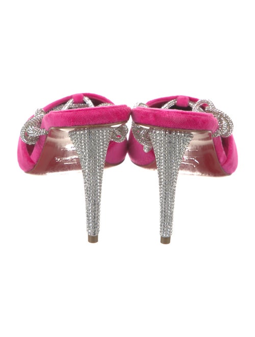 Christian Louboutin Velvet Slingback Pumps