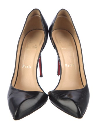 Christian Louboutin Leather D'Orsay Pumps