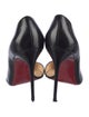 Christian Louboutin Leather D'Orsay Pumps