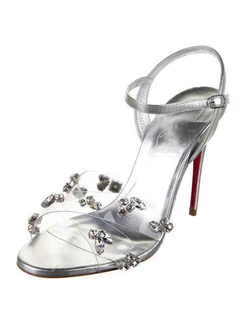 Christian Louboutin Leather T-Strap Sandals