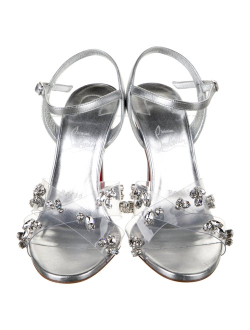 Christian Louboutin Leather T-Strap Sandals