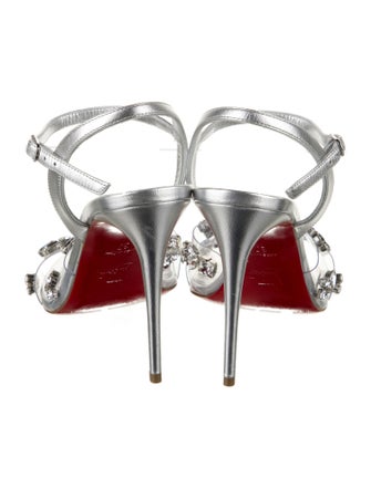 Christian Louboutin Leather T-Strap Sandals