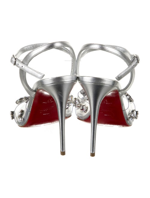 Christian Louboutin Leather T-Strap Sandals