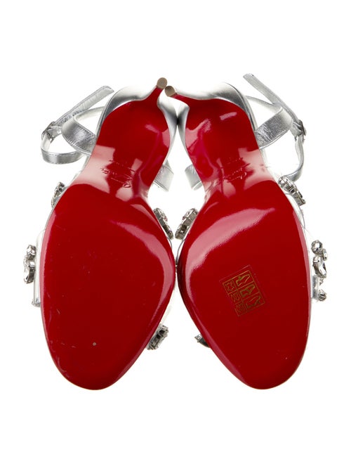Christian Louboutin Leather T-Strap Sandals