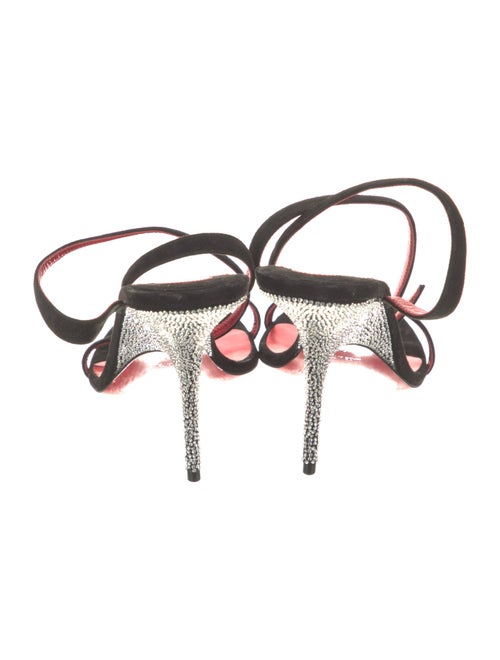 Christian Louboutin Velvet Sandals